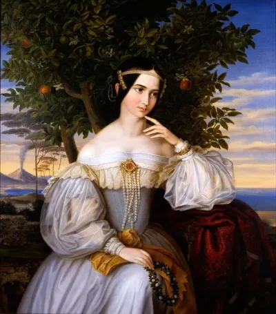 Marriage Portrait Of Charlotte De Rothschild