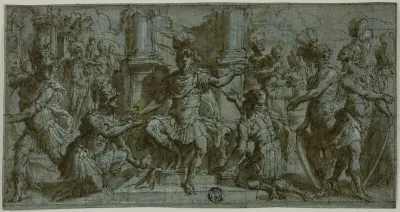 Mars Distributing The Victors Wreaths