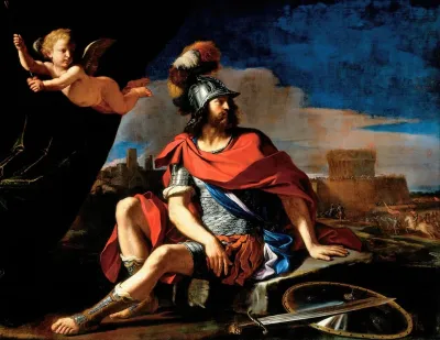 Mars With Cupid