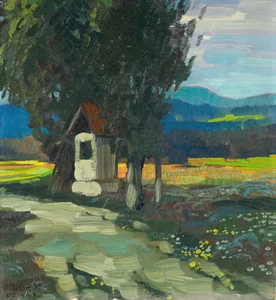 Marterl Am Wegesrand