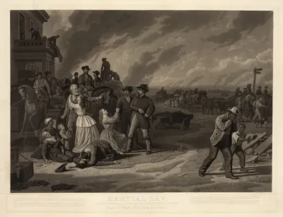 Martial Law The Desolation Of The Border Counties Of Missouri After George Caleb Bingham