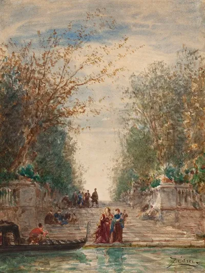Martigues Venise Lentree Du Jardin Francais