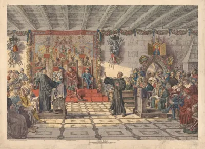 Martin Luther Die Disputation In Der Pleissenburg Zu Leipzig 1519