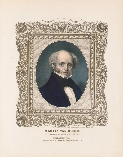 Martin Van Buren 8th President Of The United States