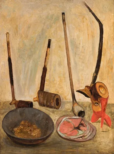 Martwa Natura Z Fajkami
