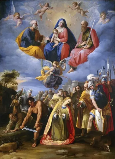 Martyrdom Of Saint Margaret
