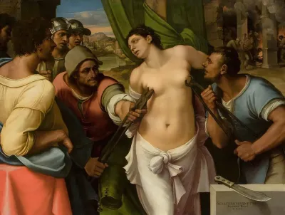 Martyrdom Of St Agatha