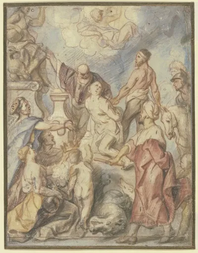 Martyrium Des Heiligen Quirinus Von Malmedy