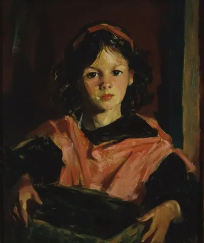 Mary Ann With Her Basket