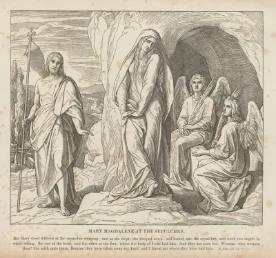Mary Magdalene At The Sepulchre