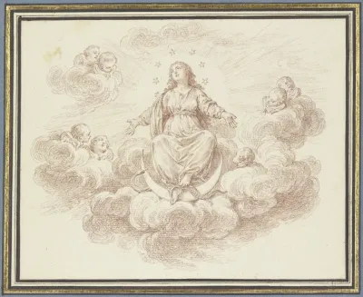 Mary On The Crescent Moon