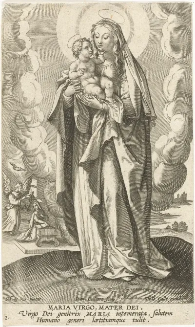 Mary With Child 4