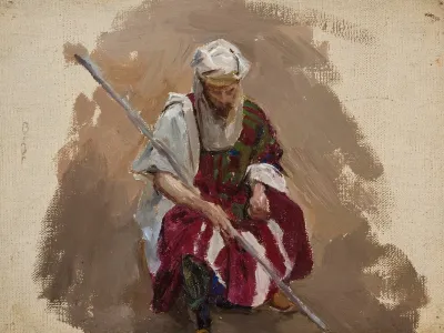 Maryino Portrait In African Costume