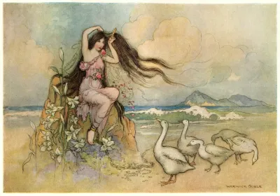Marziella On The Sea Shore