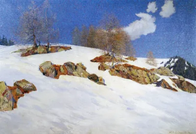 Marzsonne Davos