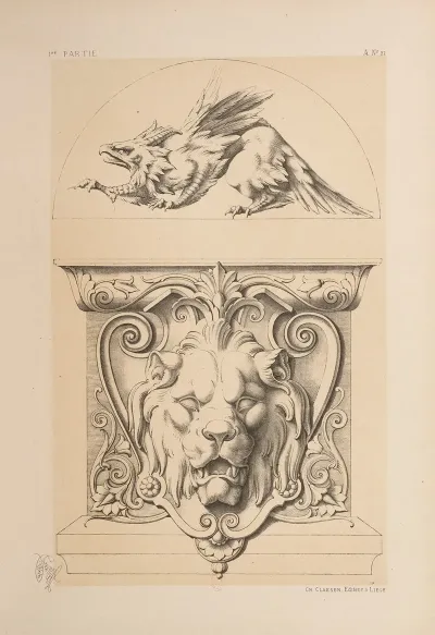 Mascaron Et Chimere