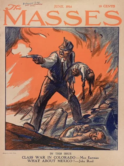 Massacre During Colorado Coal Strike At Ludlow Colorado