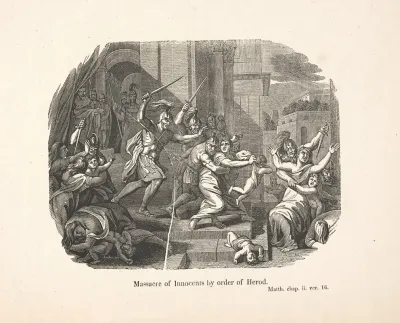 Massacre Of The Innocents By Order Of Herod