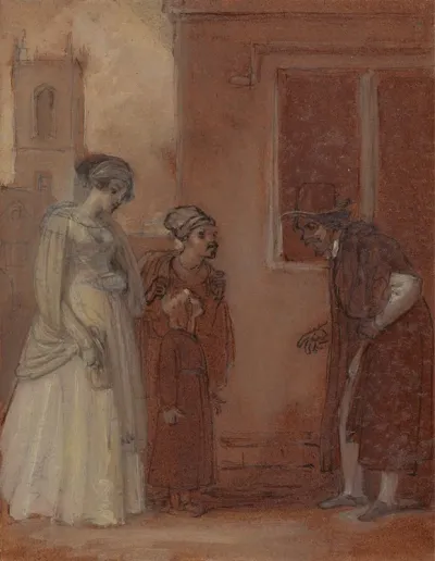 Master William Page And Sir Hugh Evans