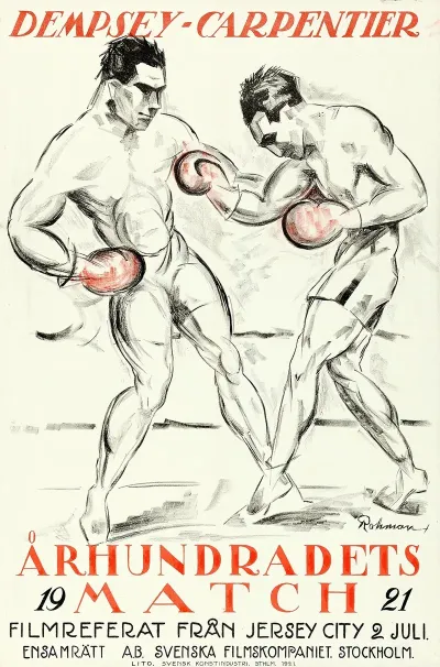 Match Of The Century Dempsey Vs Carpentier
