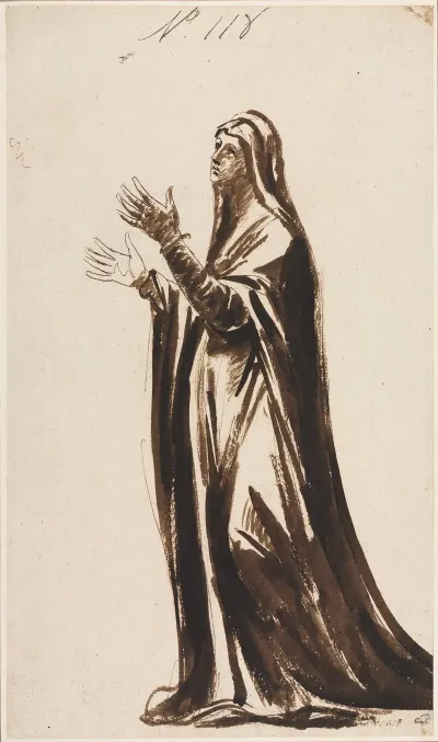 Mater Dolorosa Mourning Mother