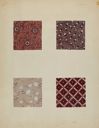 Materials From Patchwork Quilt 2