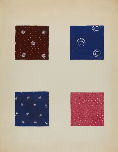 Materials From Patchwork Quilt 3