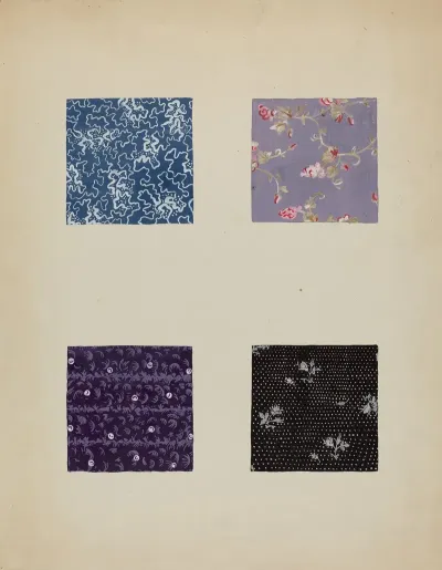 Materials From Patchwork Quilt