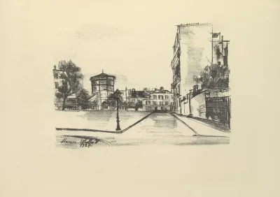 Maurice Utrillo Rue De Labreuvoir