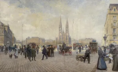 Maximiliansplatz Mit Votivkirche
