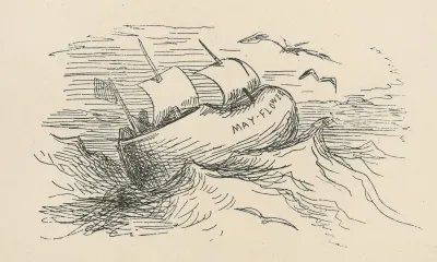 Mayflower At Sea