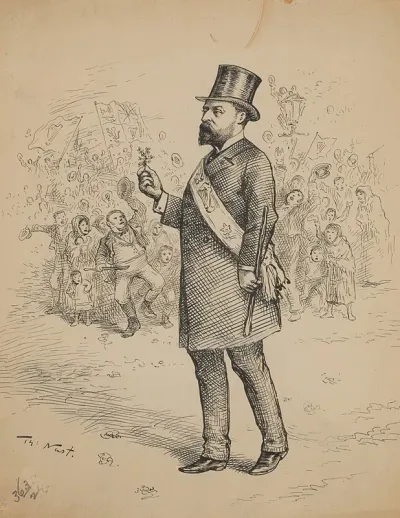 Mayor With Angry Mob