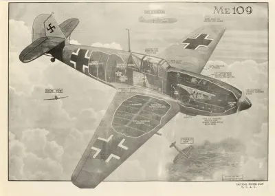 Me109 Tactical Poster 109