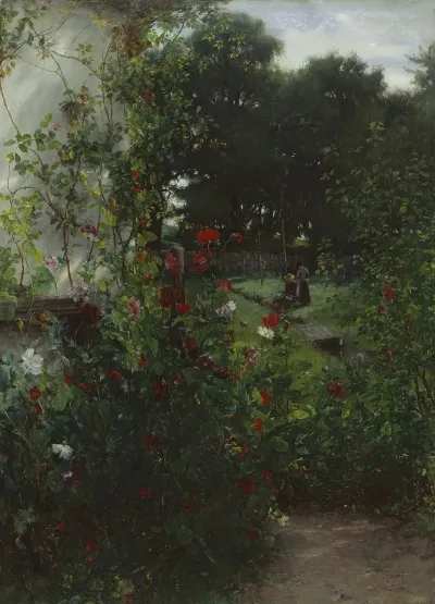 Meadow In Front Of Leibls Studio In Aibling