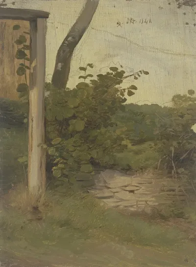 Meadow With Small Wall