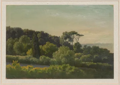 Meadowland By Lake Albano