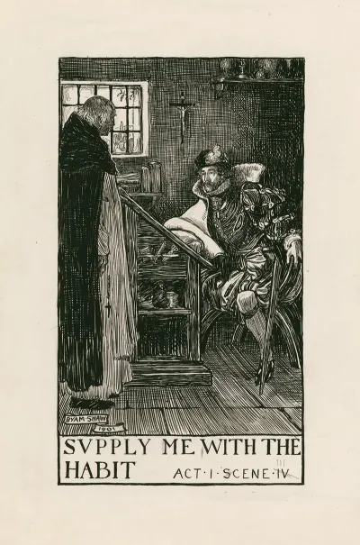 Measure For Measure Supply Me With The Habit Act I Scene Iv