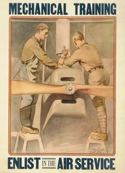 Mechanical Training Enlist In The Air Service