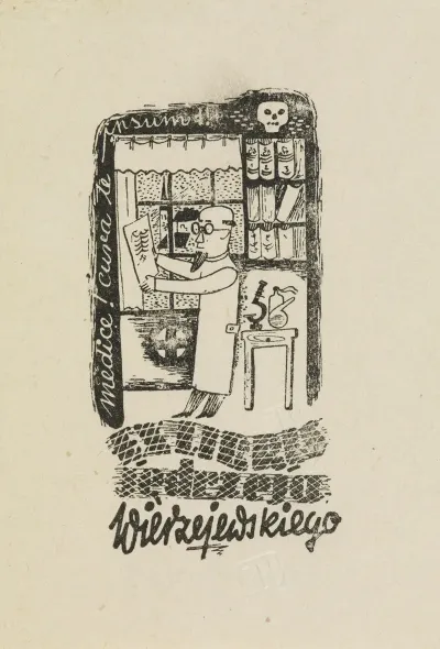 Medice Cura Ie Ipsum Ex Libris Jedrzeja Wierzejewskiego