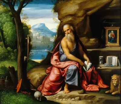 Meditation Of Saint Jerome