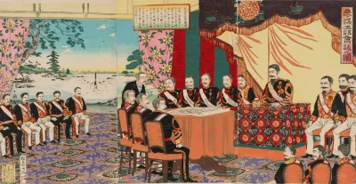 Meeting At The General Staff Headquarters