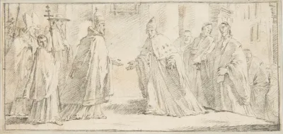 Meeting Between A Pope And Doge