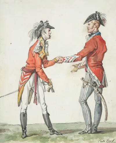 Meeting Of English Officers