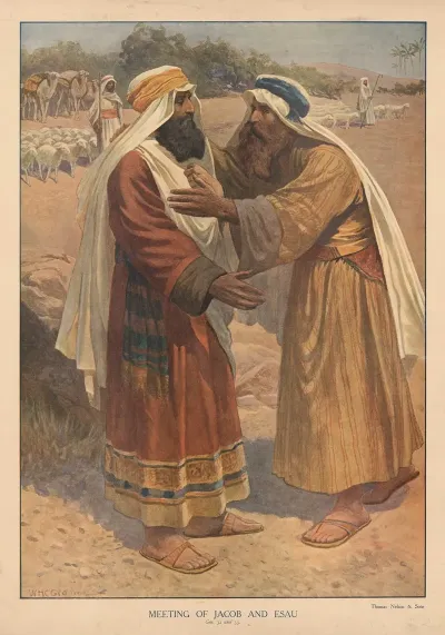 Meeting Of Jacob And Esau 2