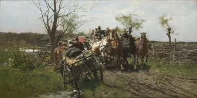 Meeting On A Bridge