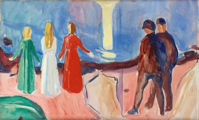 Meeting On The Beach
