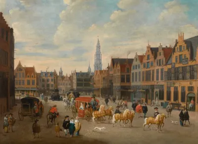 Meirplaats In Antwerp