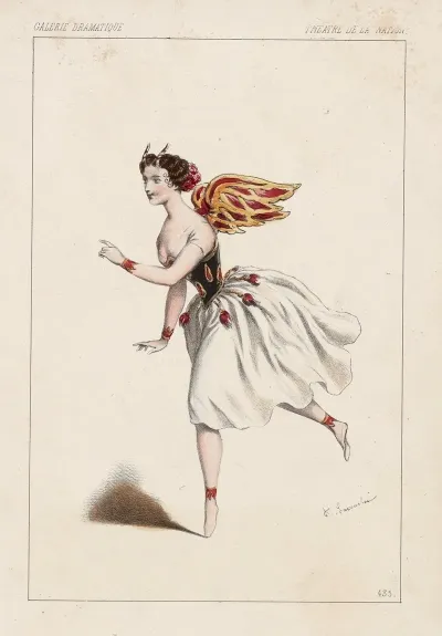 Melle Cerrito Dans Le Violon Du Diable