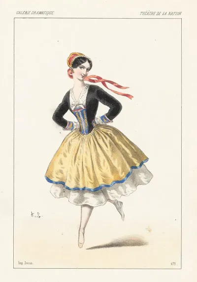 Melle Robert Dans La Filleule Des Fees