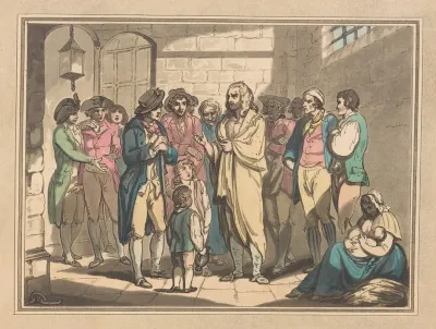 Melopoyn Haranguing The Prisoners In The Fleet
